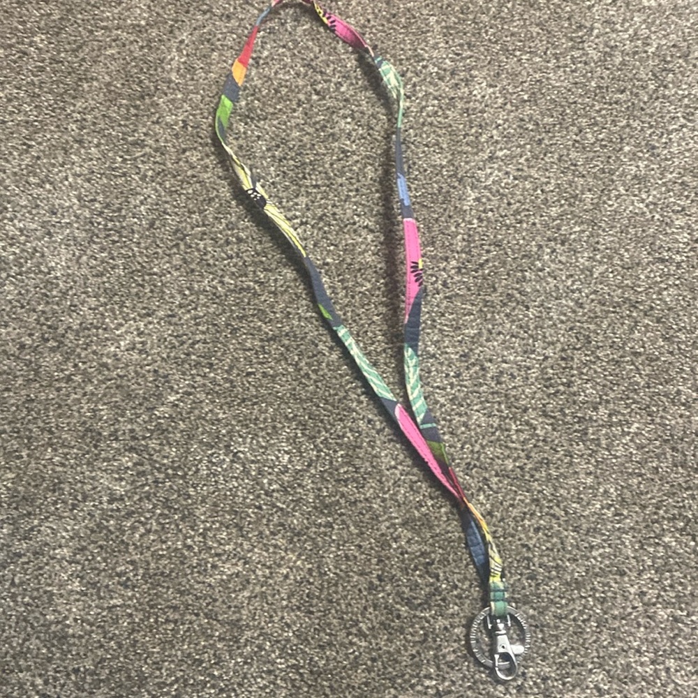 Vera Bradley Jazzy Blooms Lanyard